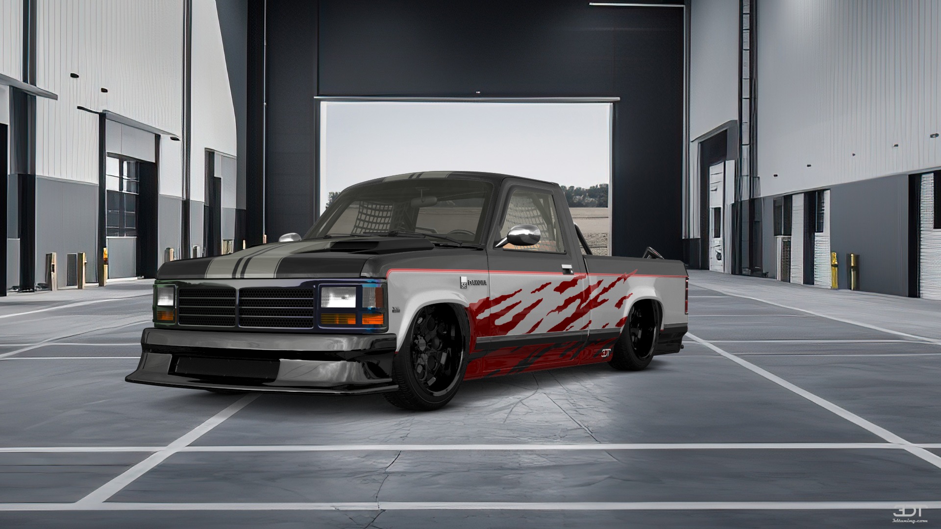 Tuning Dodge Dakota Regular Cab 2 Door pickup truck 1987