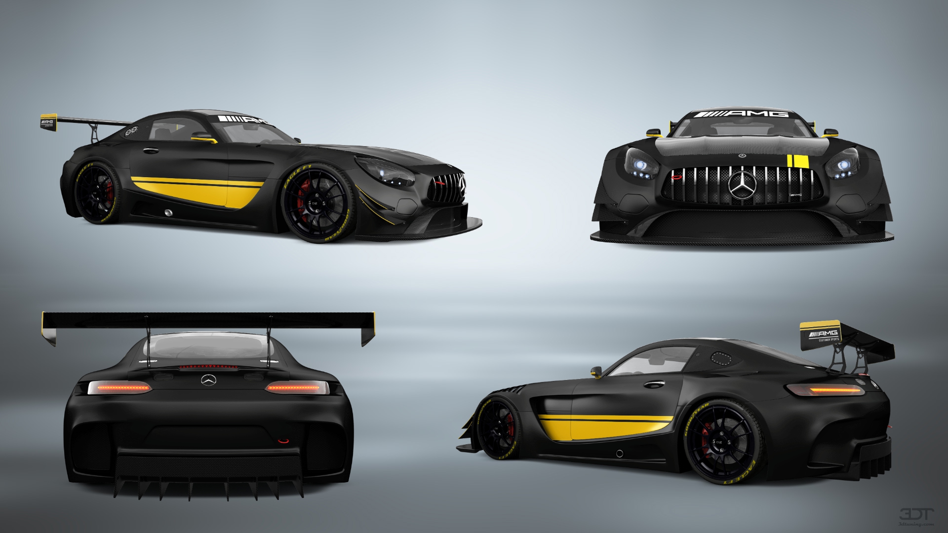 Mercedes AMG GT 2 door fastback coupe 2016 tuning