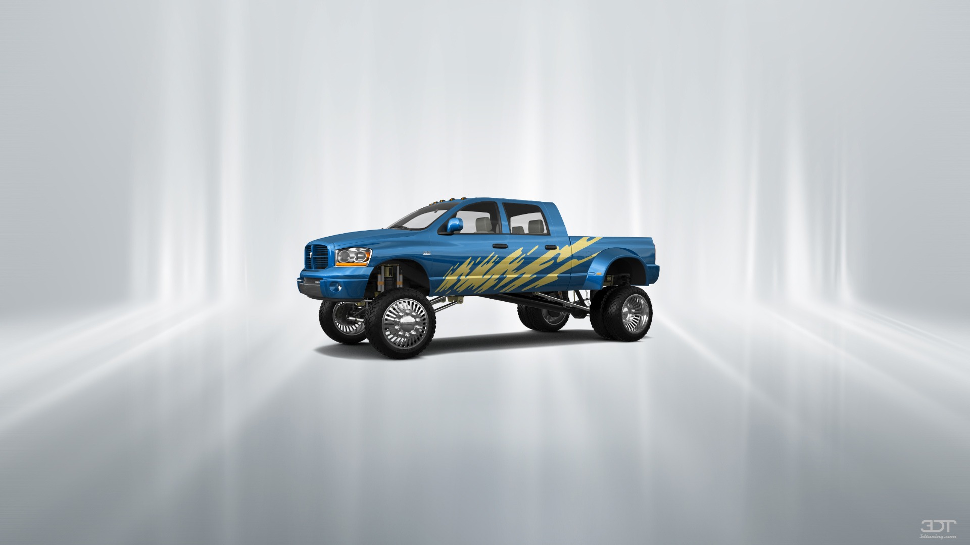 Dodge Ram 3500 Dually 4 Door pickup truck 2007