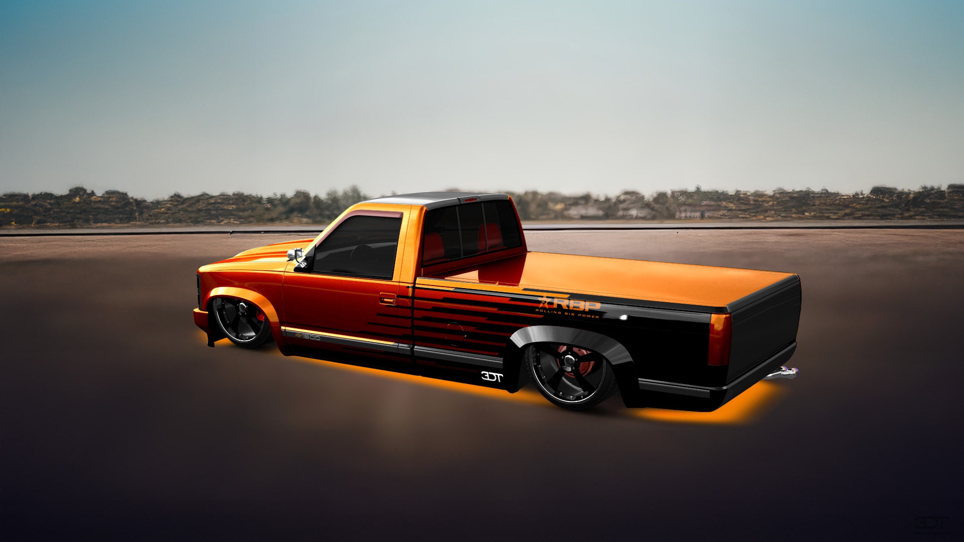 Chevrolet K1500 Regular Cab Fleetside Pickup 1988