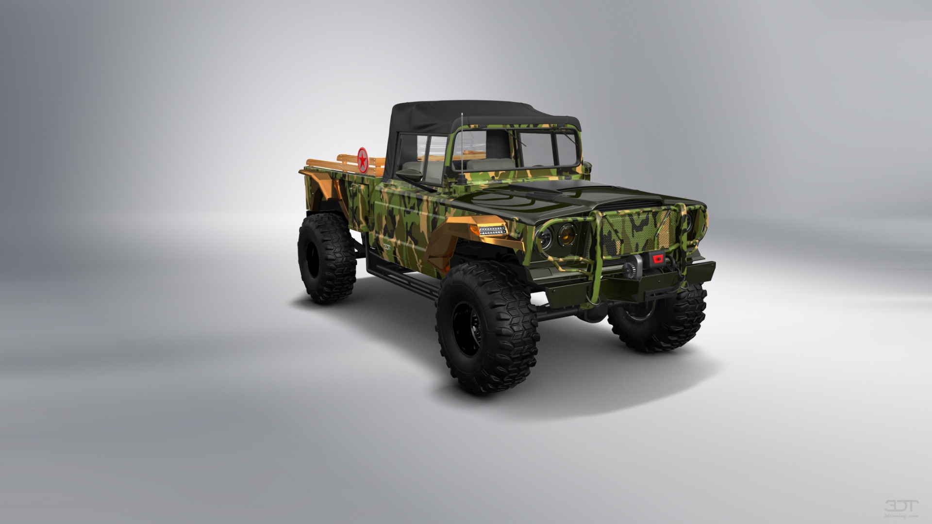 Jeep Kaiser M715 2 Door pickup truck 1968