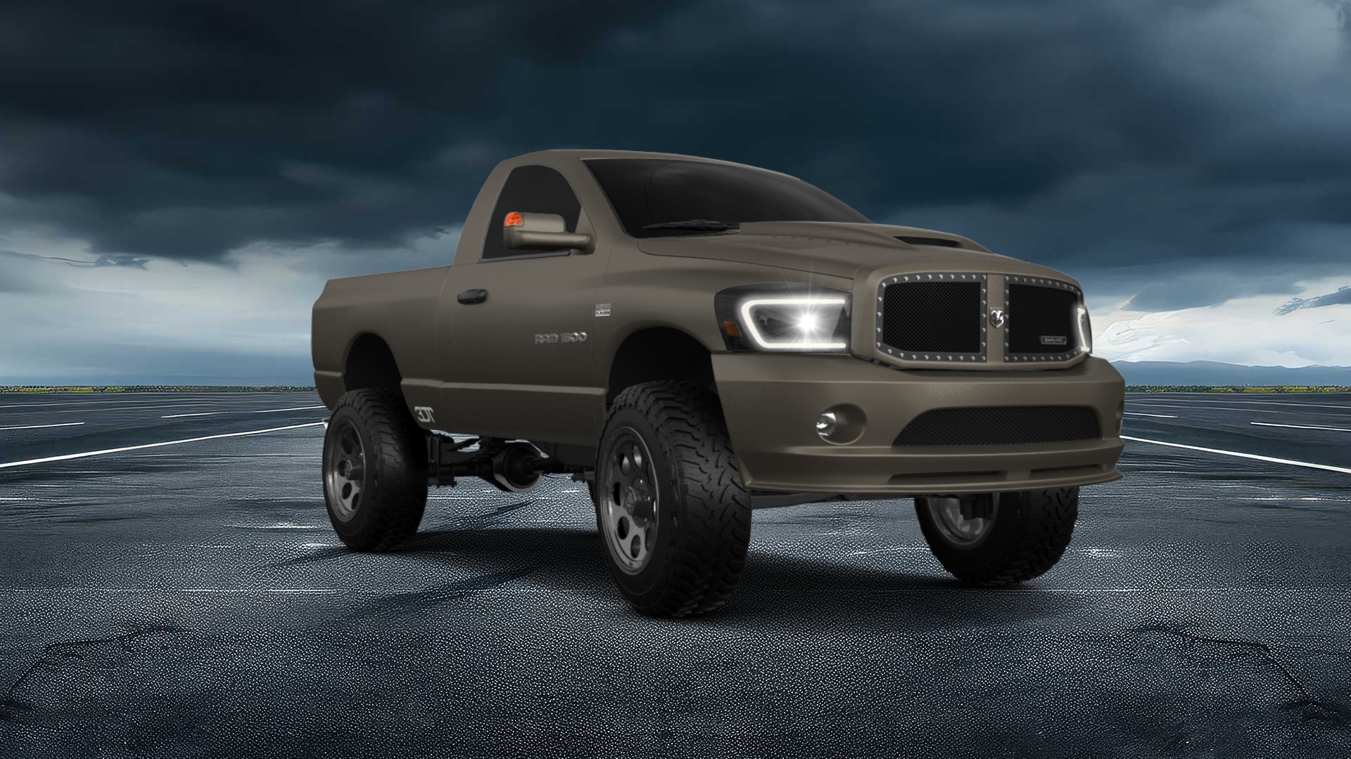 Dodge Ram 1500 6.4 ft box Regular Cab 2 Door pickup truck 2006 tuning