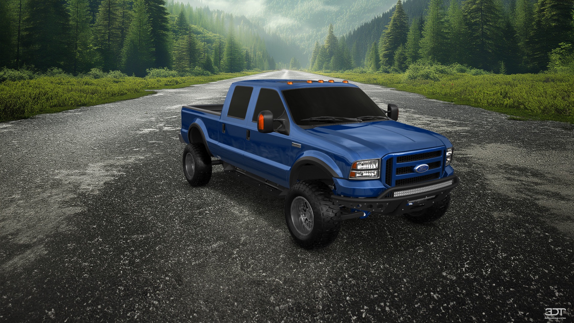 Ford F-250 Crew Cab 4 Door pickup truck 1999 tuning