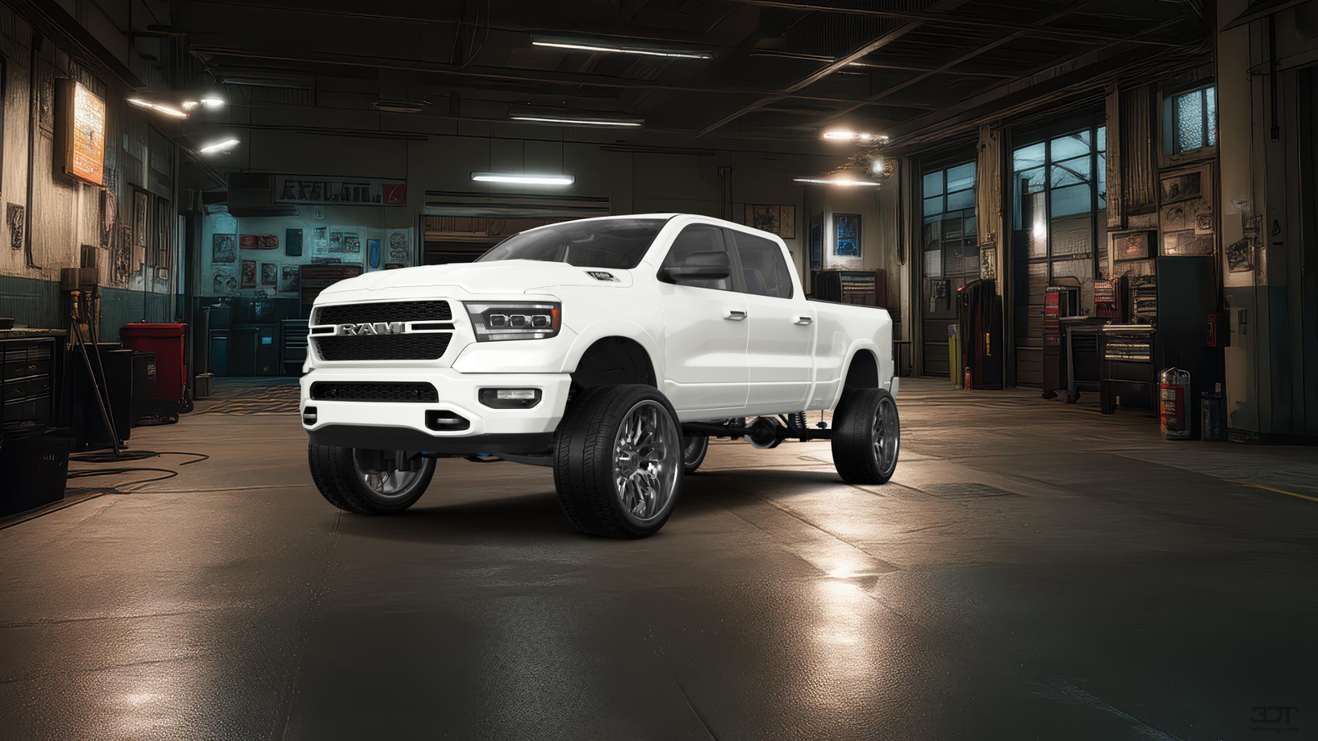 Dodge Ram 1500 Crew Cab 6.4' box 4 Door Truck 2020 tuning