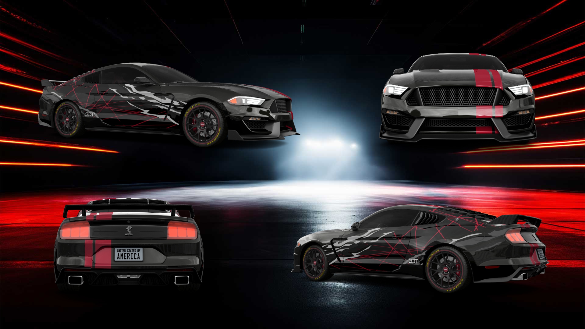 Ford Mustang Ecoboost 2 Door Coupe 2018 tuning