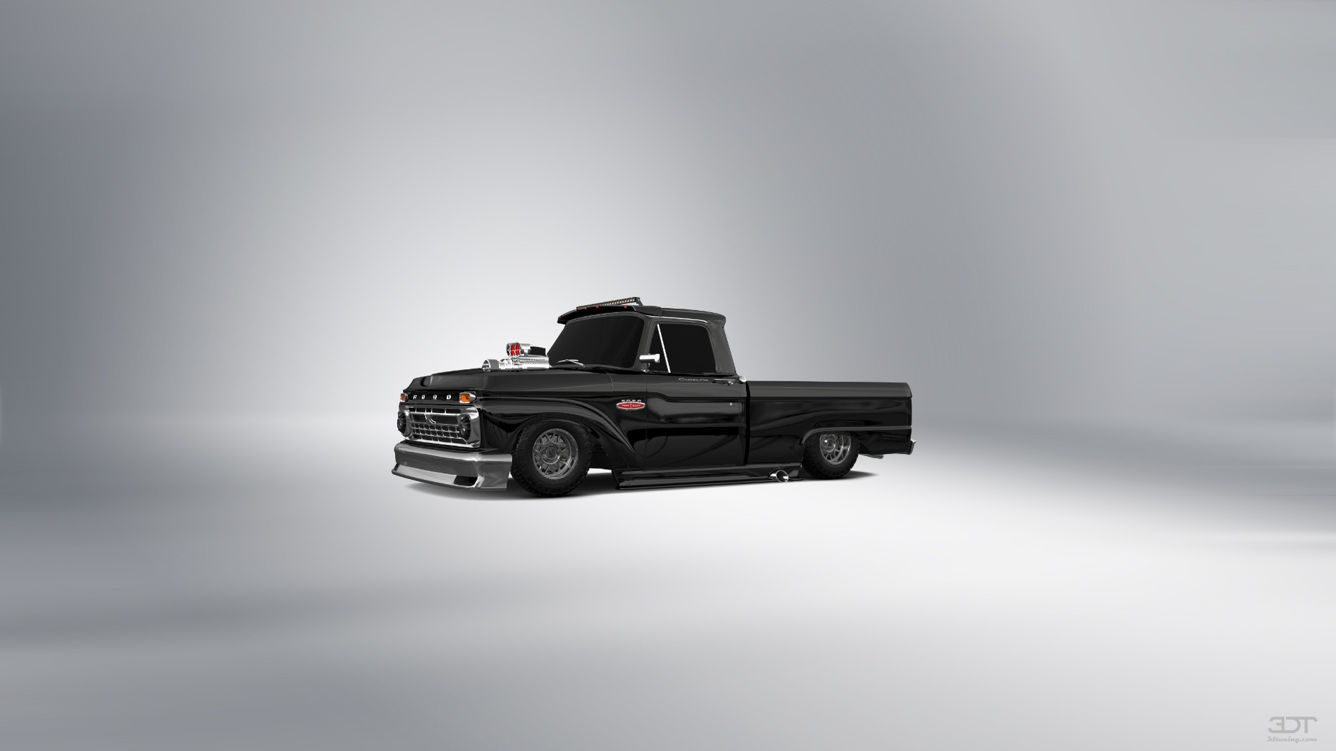 Ford F-100 Custom Cab 2 Door pickup truck 1966
