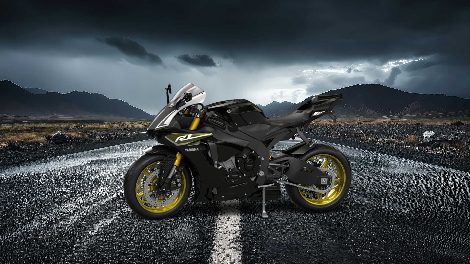 Yamaha YZF R1 Sport Bike 2015