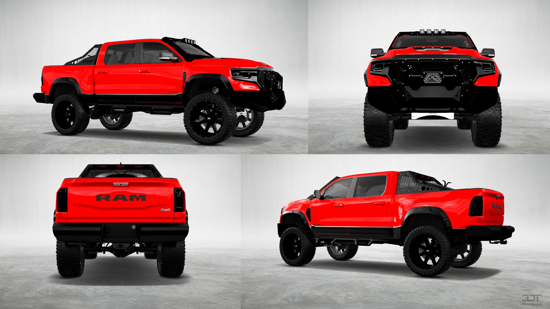 Dodge Ram 1500 TRX 4 Door pickup truck 2021 tuning