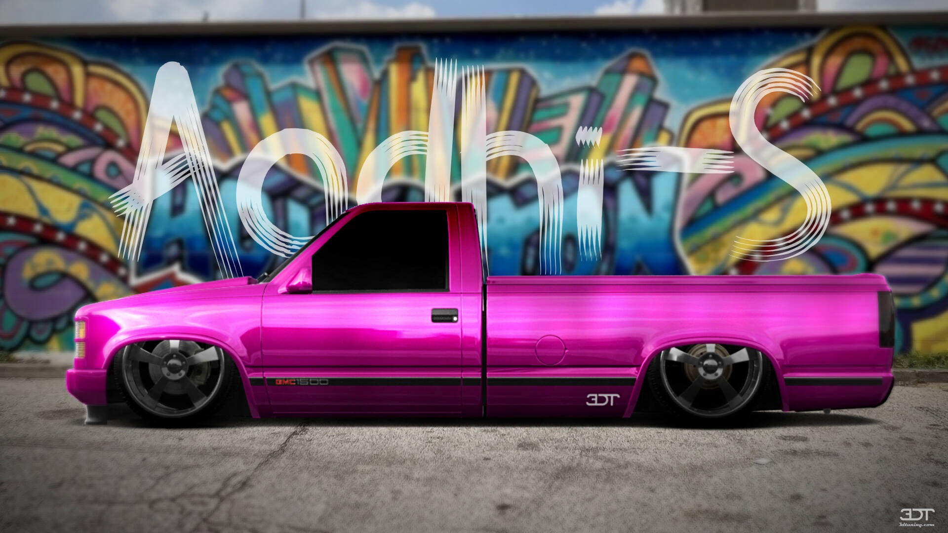 Tuning GMC Sierra 1500 2 Door pickup truck 1988