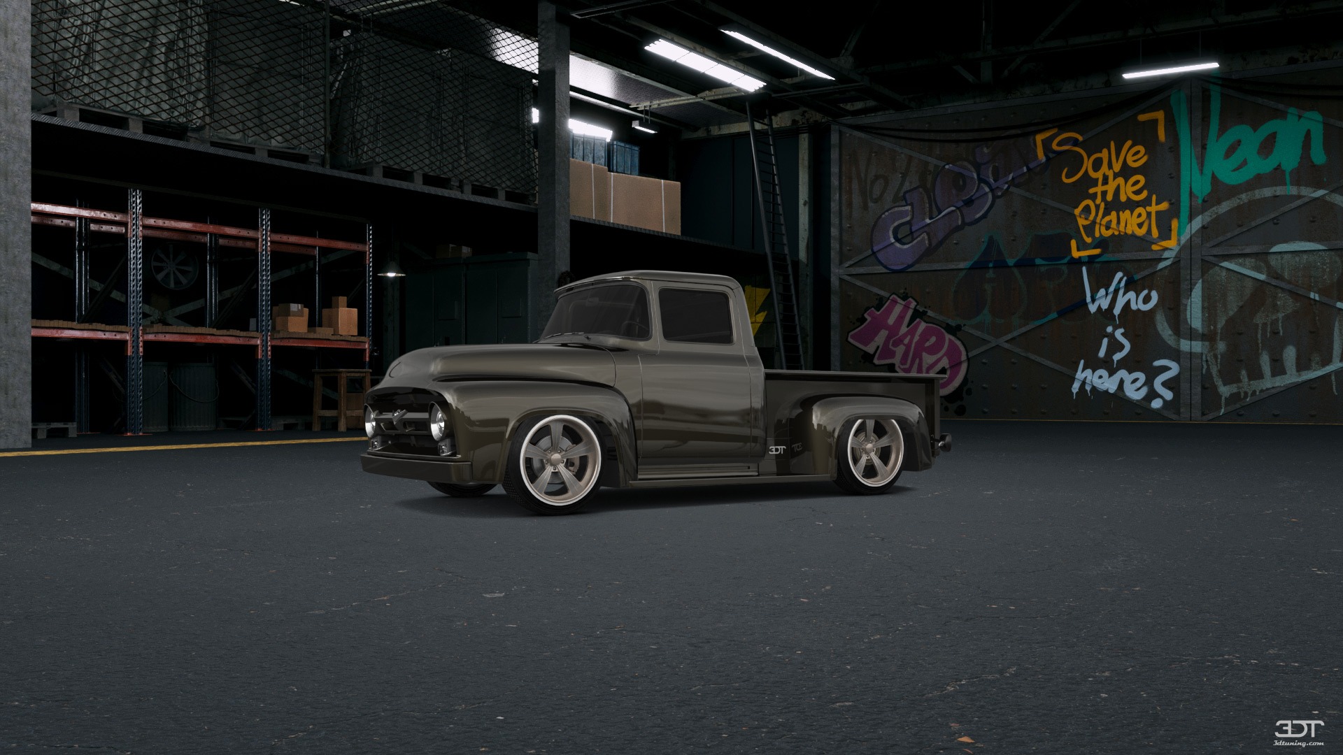 Ford F-100 2 Door truck 1956