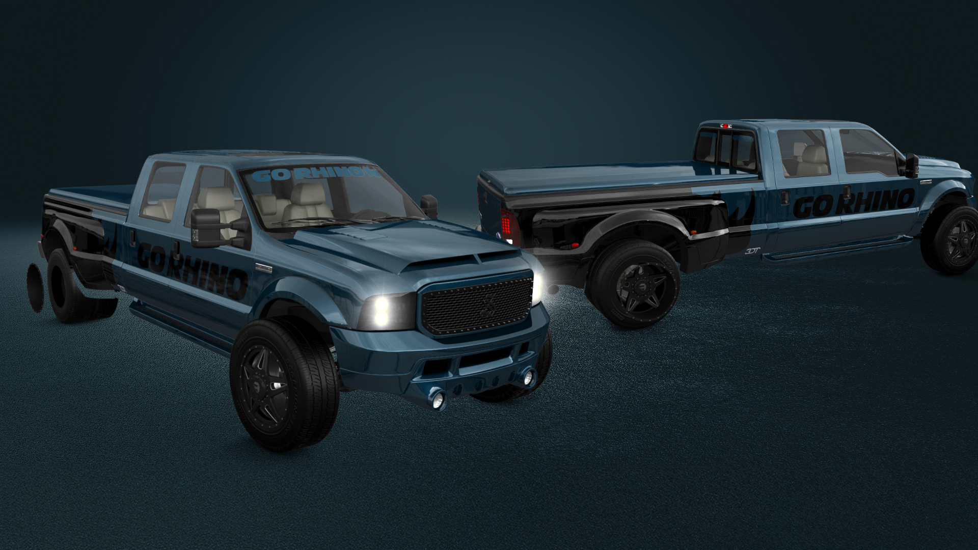 Ford F-350 DRW 4 Door pickup truck 1999 tuning