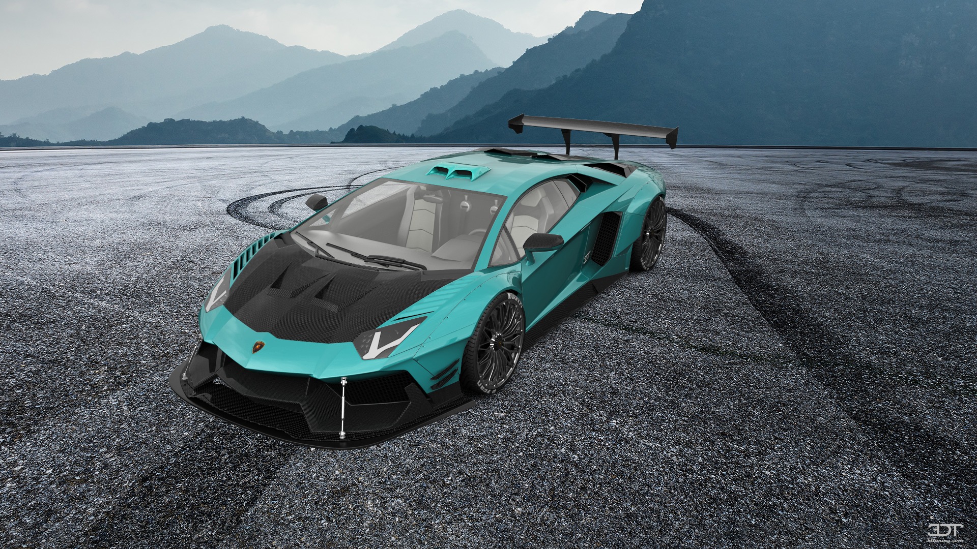 Lamborghini Aventador 2 Door Coupe 2012 tuning