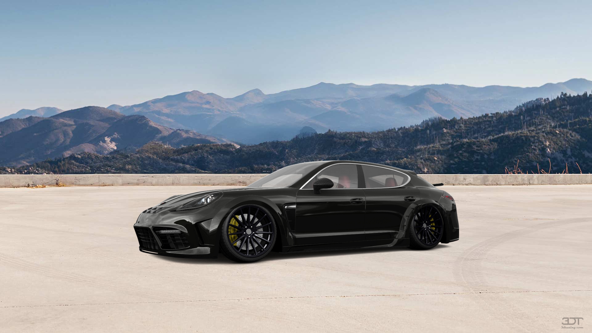 Porsche Panamera 4 door fastback saloon 2011 tuning