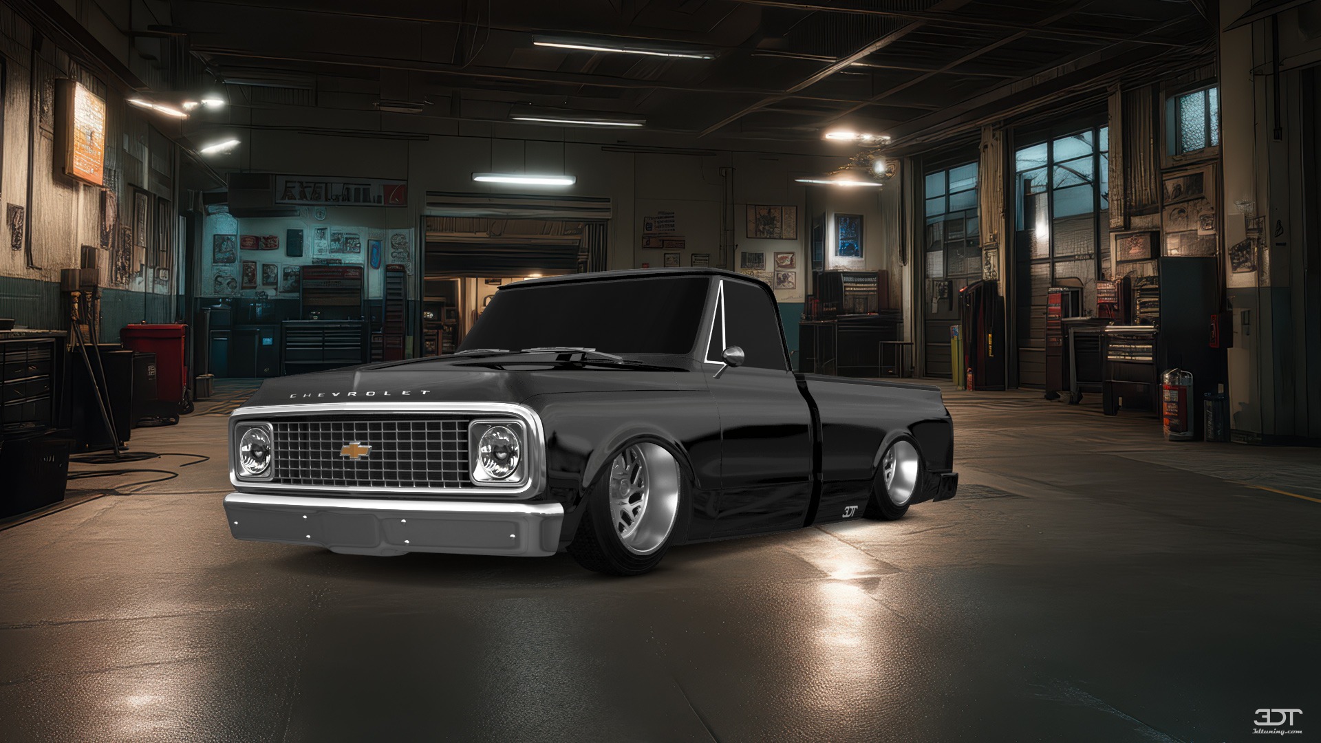Chevrolet C-10 Cheyenne 2 Door pickup truck 1972 tuning
