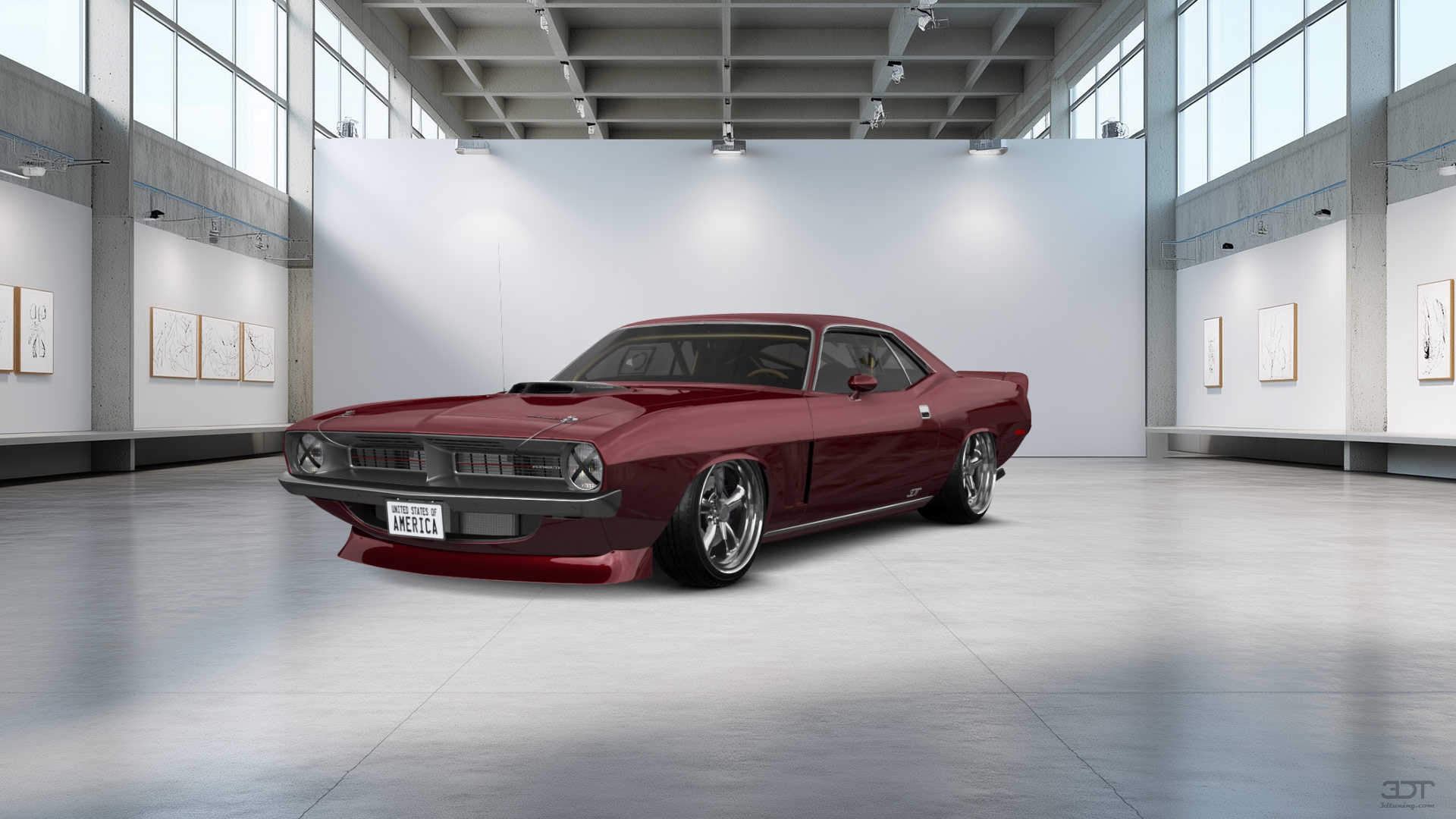 Plymouth Barracuda 2 Door Hardtop 1970 tuning