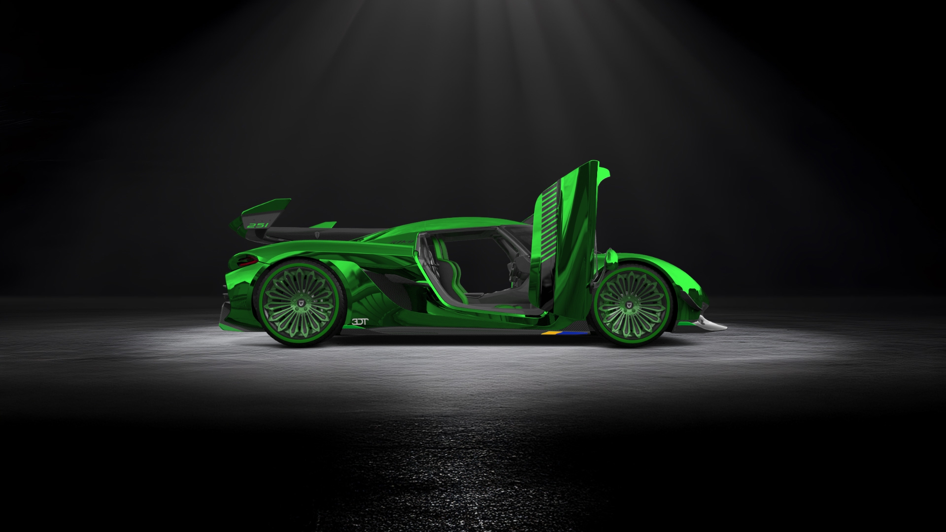Koenigsegg Jesko 2 door targa top 2020