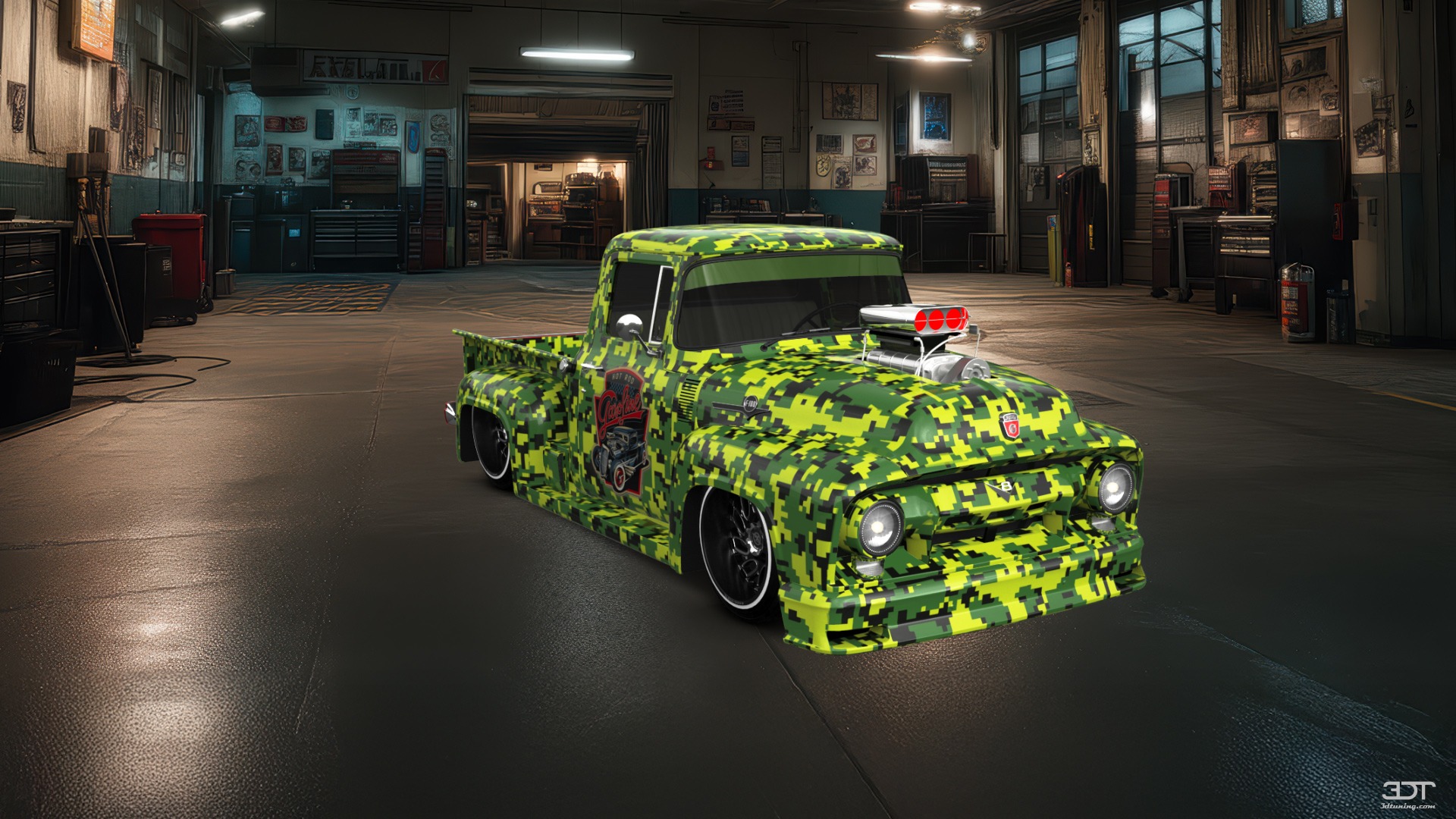 Ford F-100 2 Door truck 1956 tuning