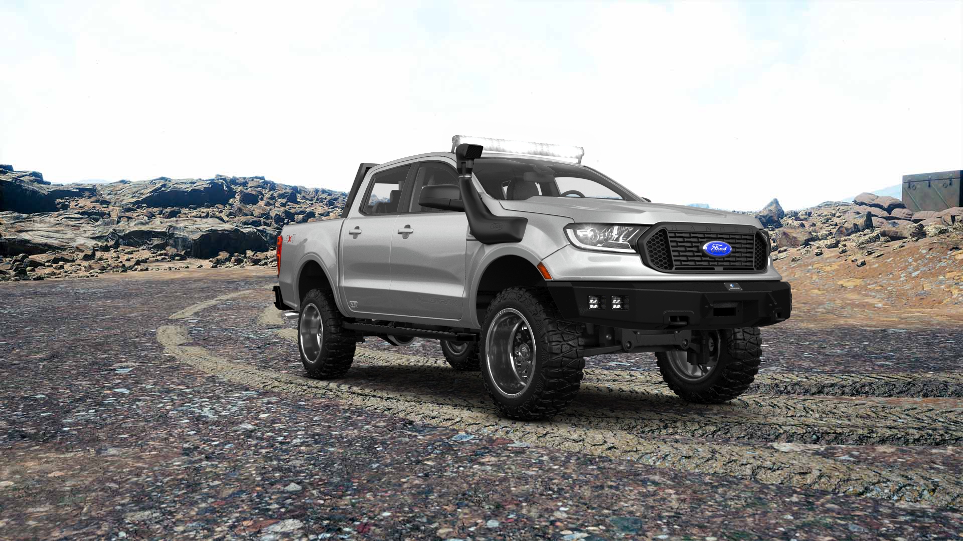 Ford Ranger 4 Door pickup truck 2019 Images