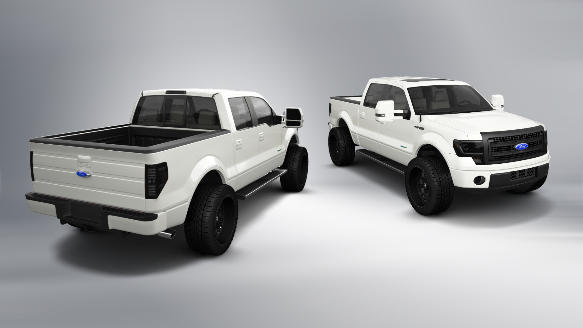 Ford F-150 Crew Cab 4 Door pickup truck 2013