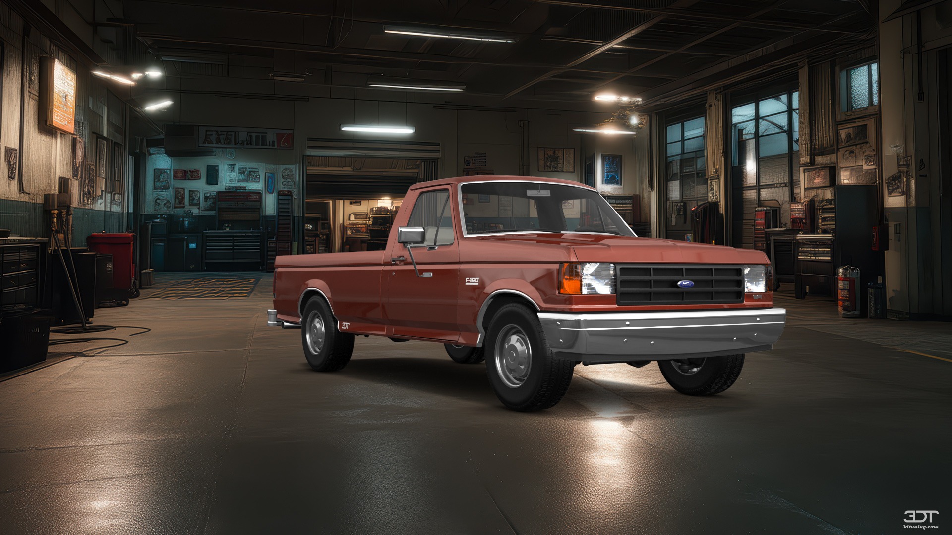 Ford F-150 2 Door pickup truck 1987 tuning