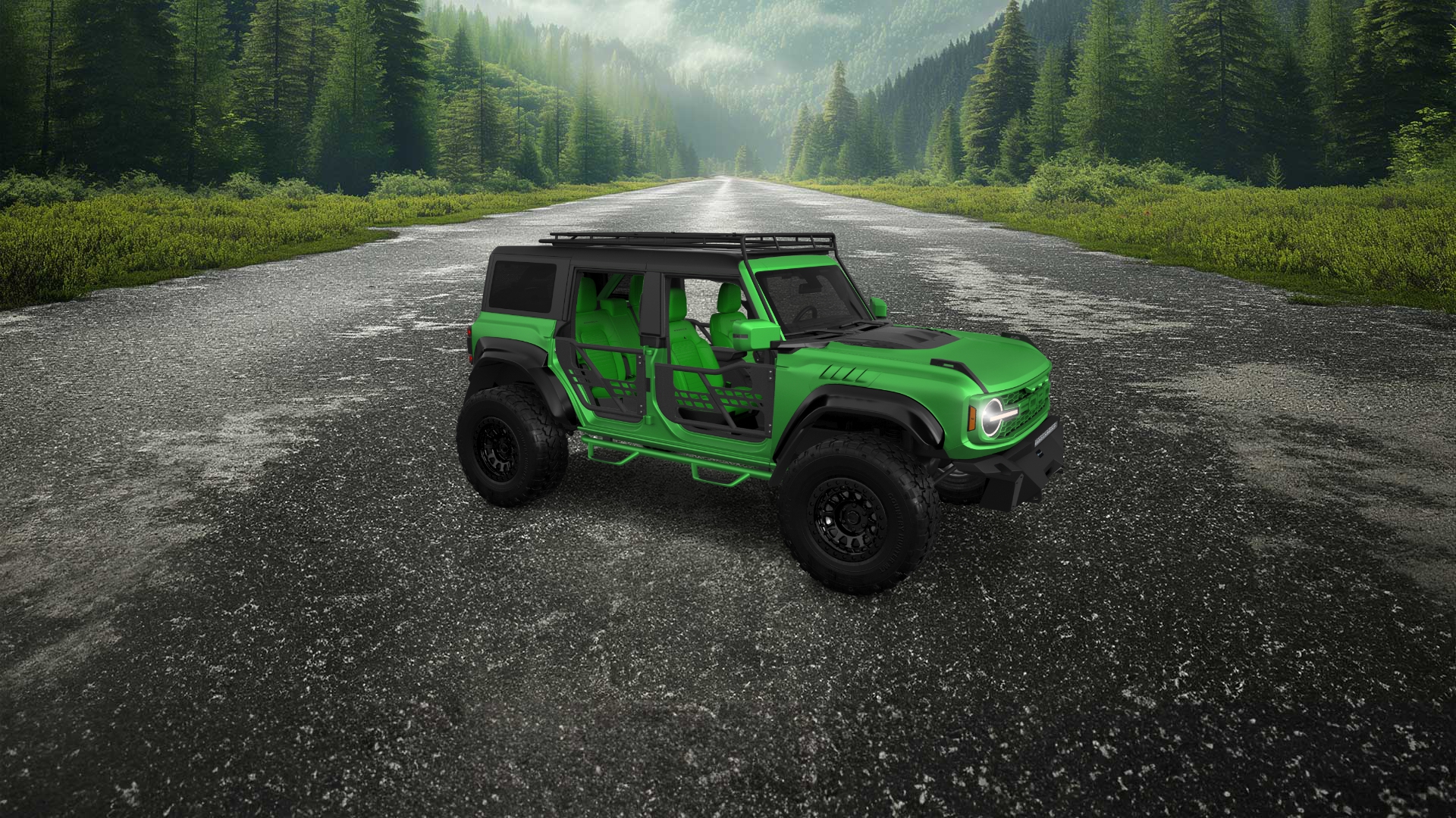 Ford Bronco Raptor 4 Door pickup truck 2022