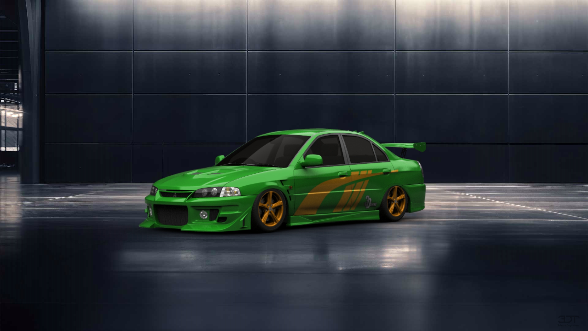 Mitsubishi Lancer Evo IV Sedan 1996 tuning