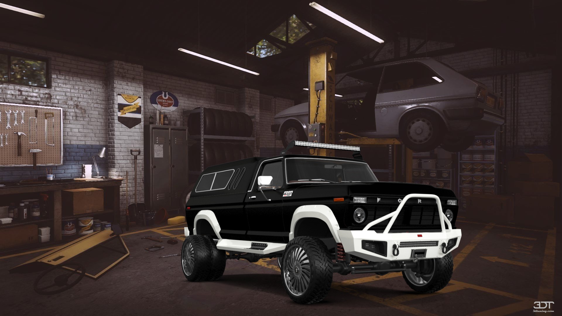 Ford F-350 Dually 2 Door pickup truck 1974 tuning