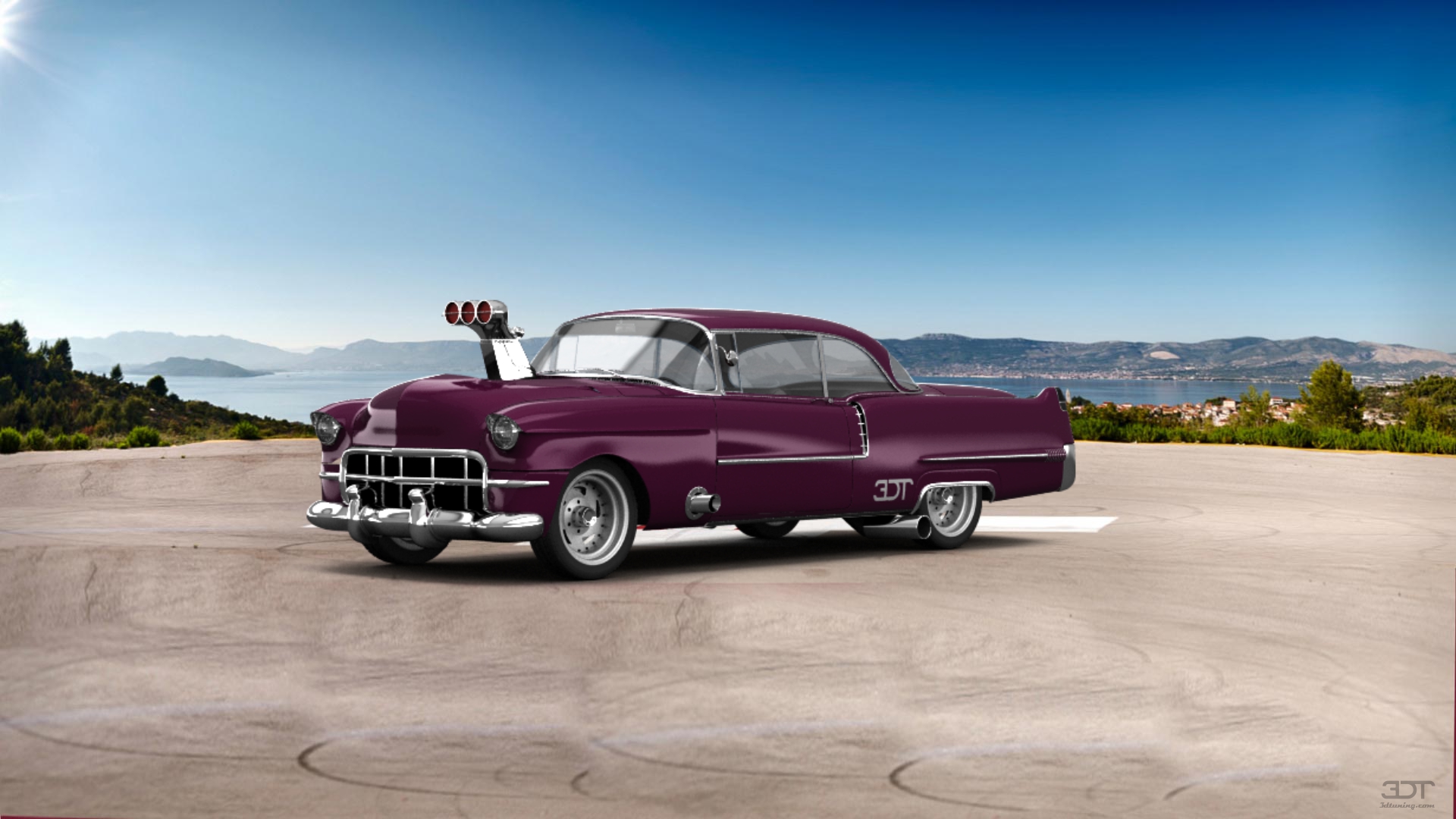 Cadillac De Ville Coupe 1956