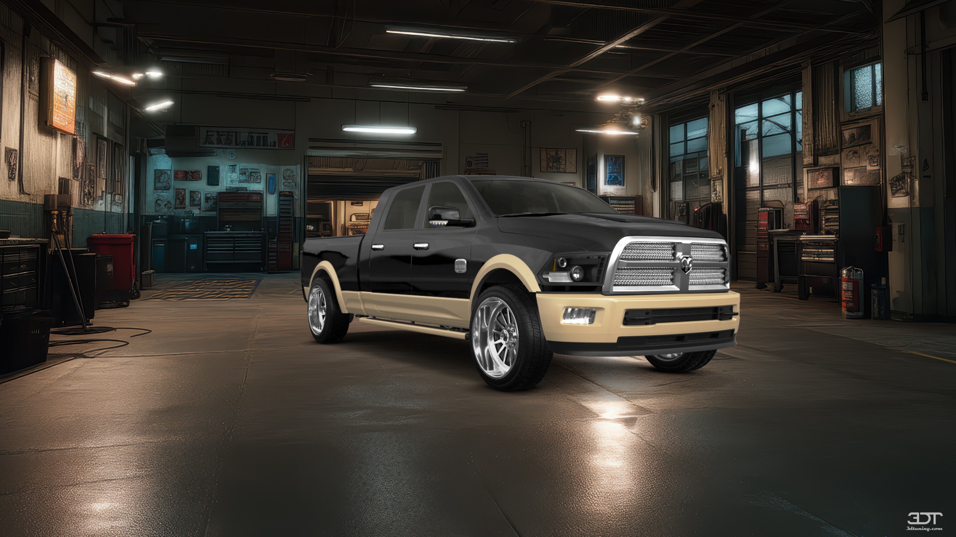 Dodge Ram 2500 Mega Cab 6.4 ft box 4 Door pickup truck 2010 tuning