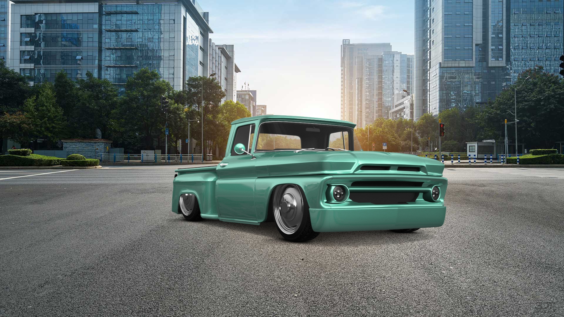 Chevrolet C-10 Stepside 2 Door pickup truck 1963