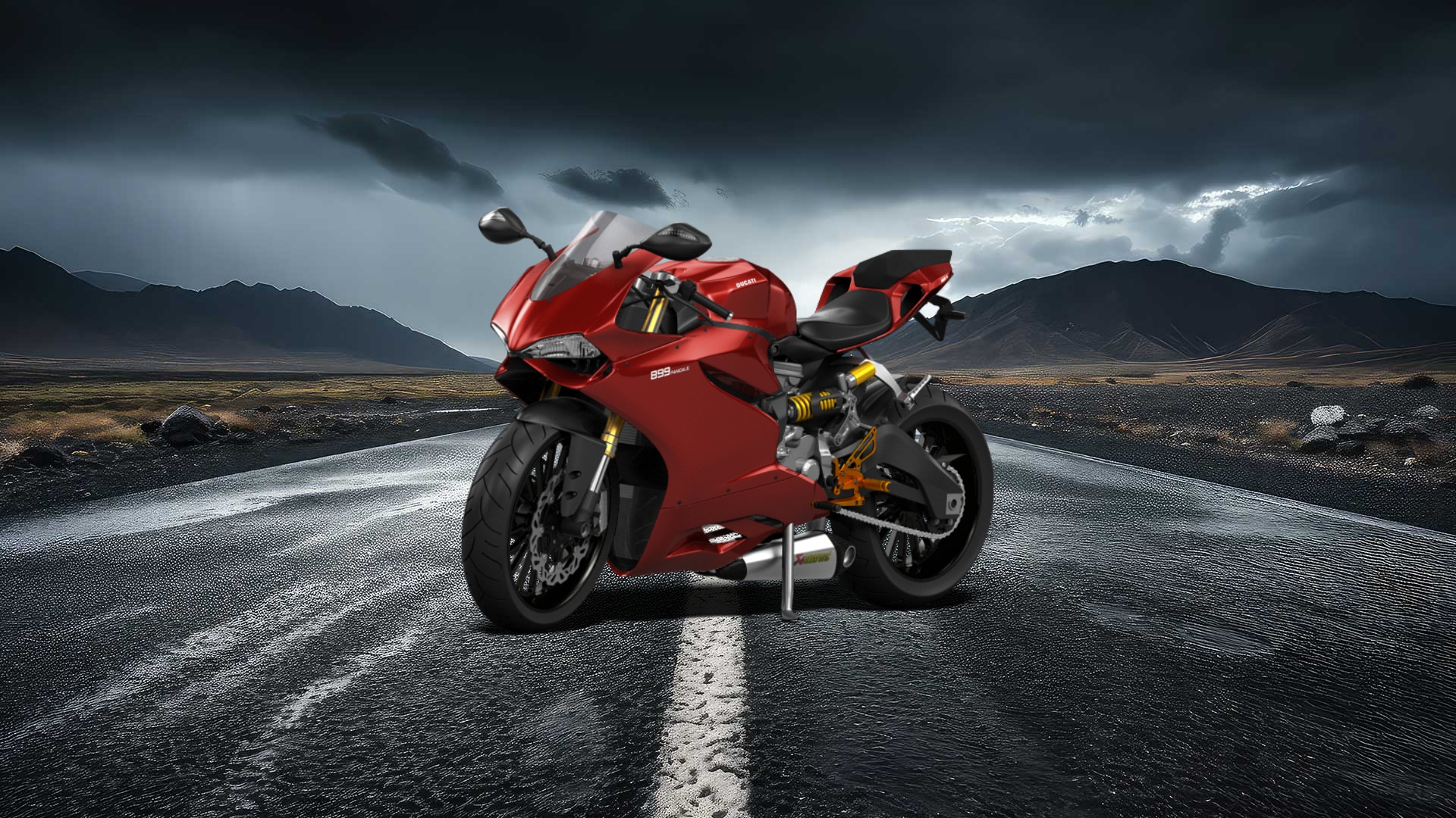 Ducati 899 Panigale Sport Bike 2015 tuning