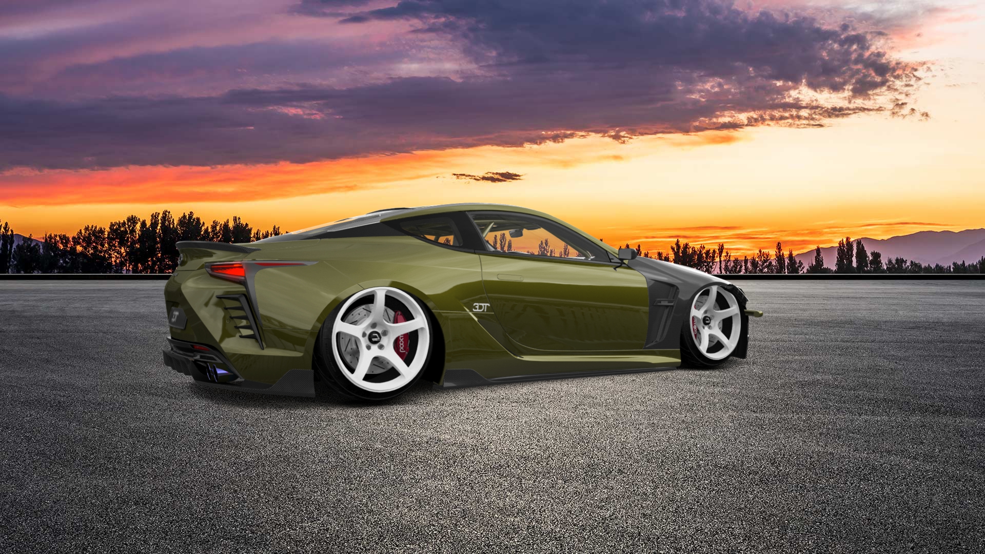 Lexus LC500 2 door fastback coupe 2017