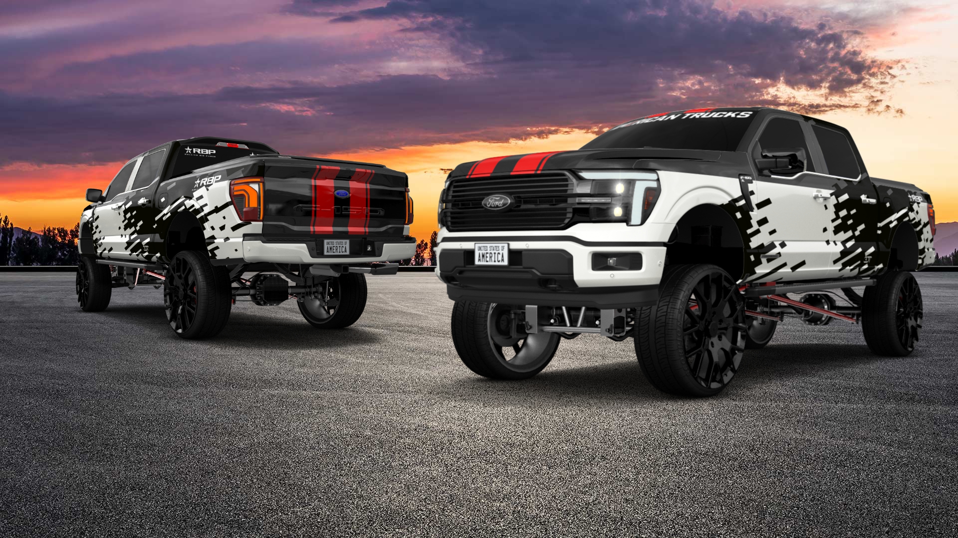 Ford F-150 SuperCrew 4 Door pickup truck 2024 tuning