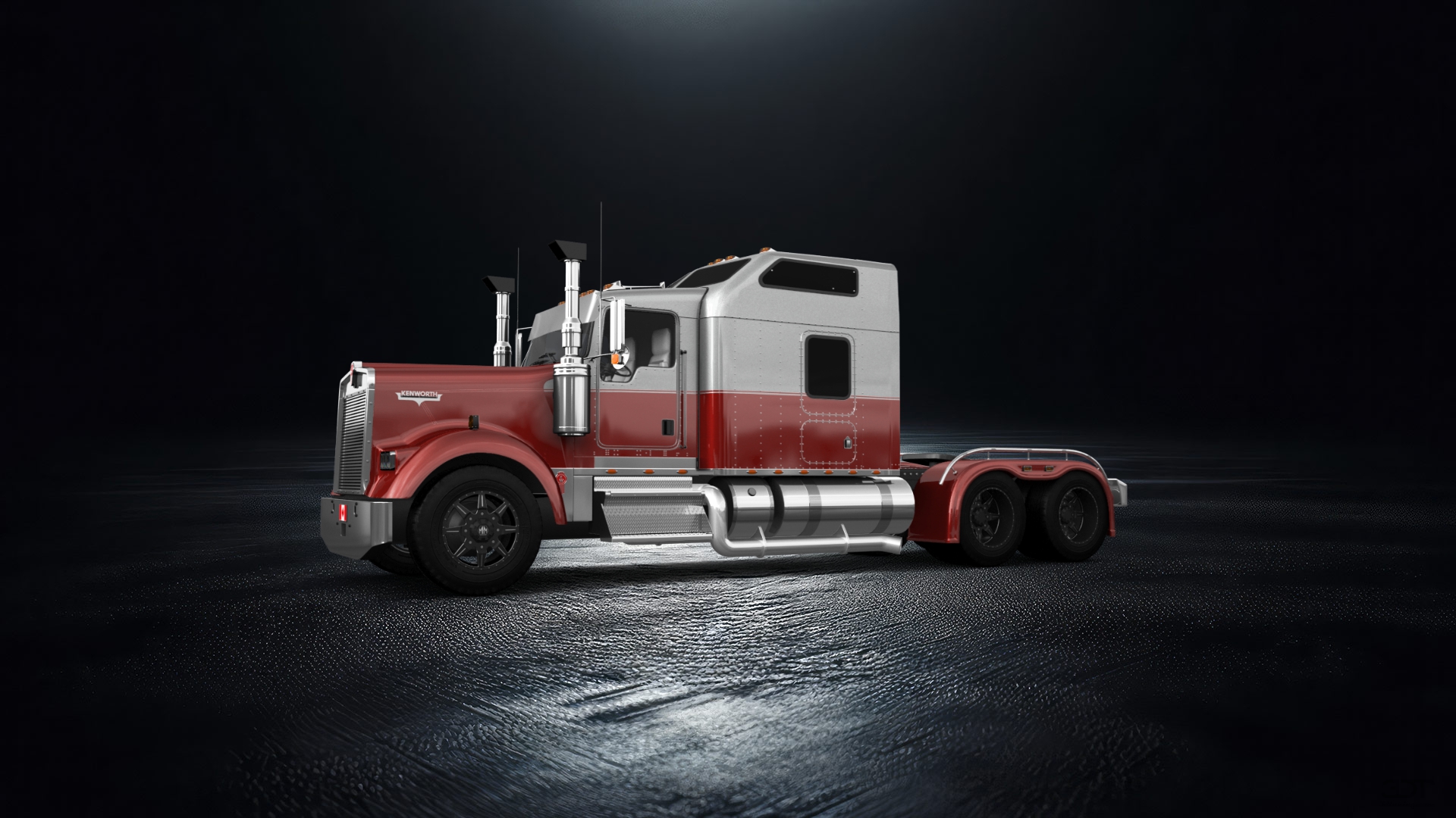 Kenworth W900 Sleeper Cab Truck 2015 tuning