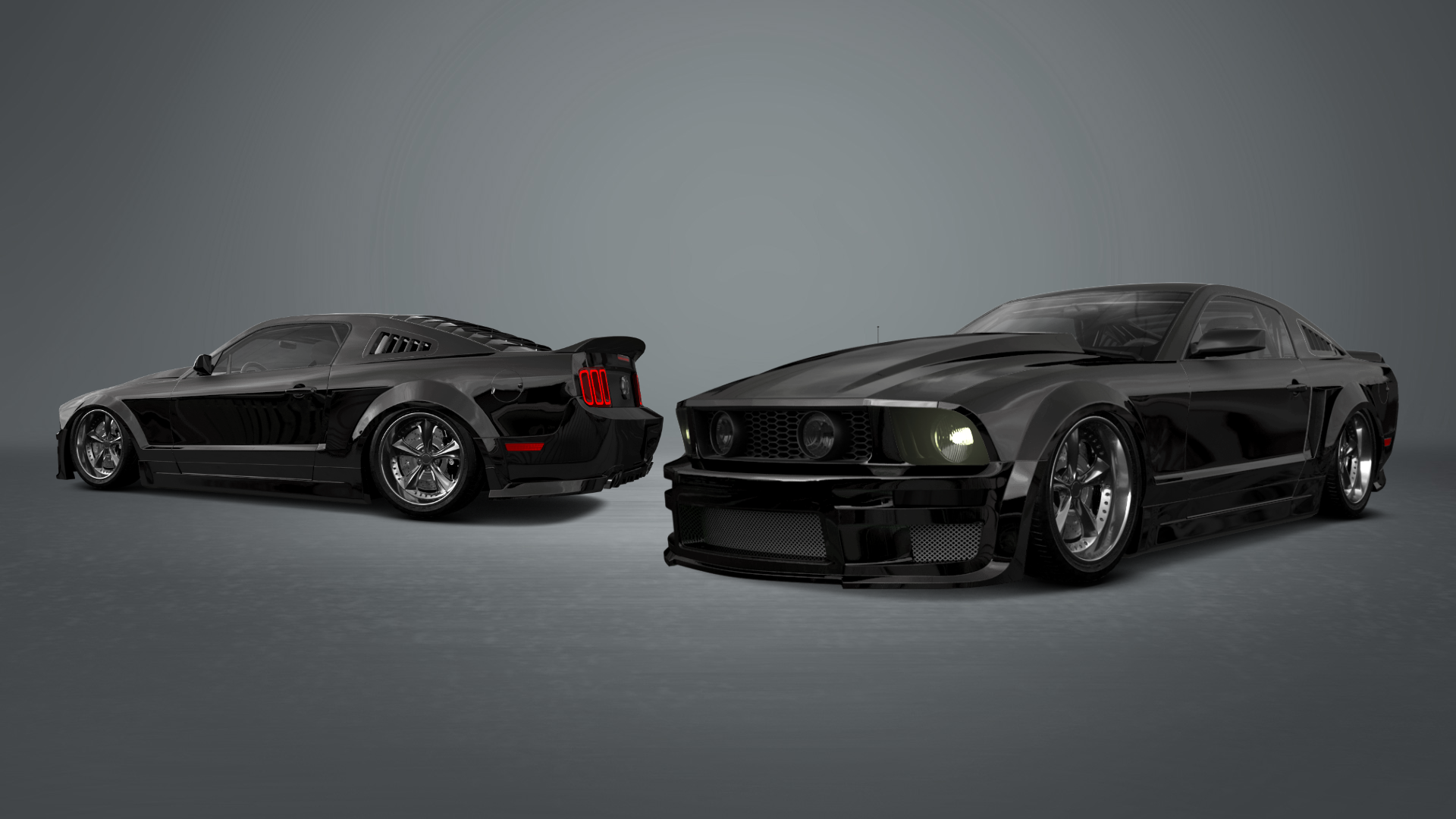 Ford Mustang 2 Door Coupe 2006 tuning