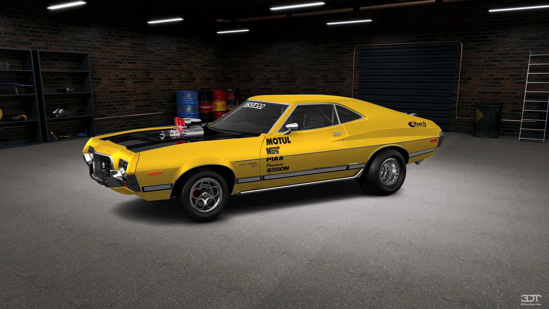 Ford Gran Torino Sport 2 Door Hardtop 1972 tuning