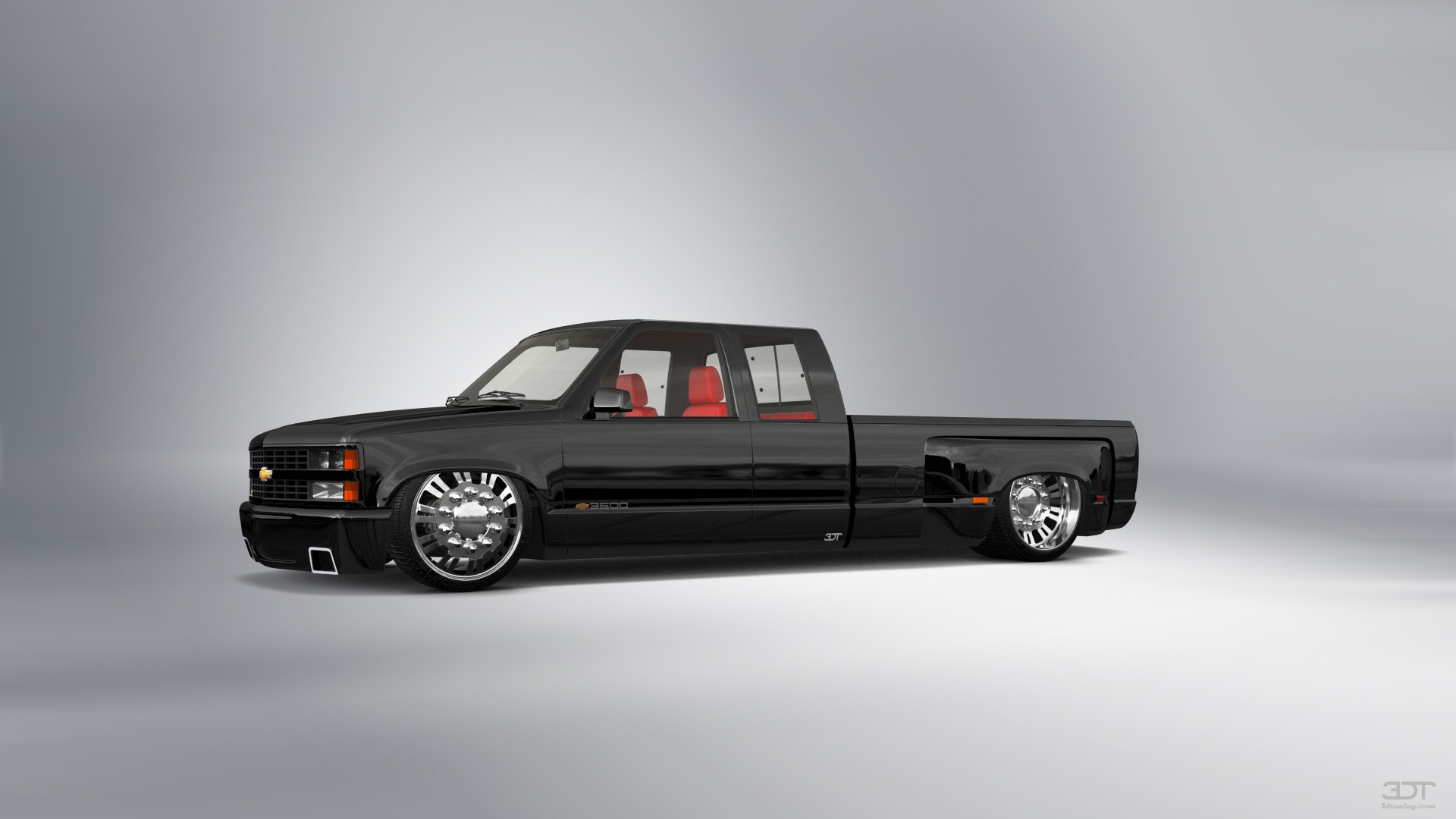 Chevrolet K3500 Extended Cab Pickup Truck 1988