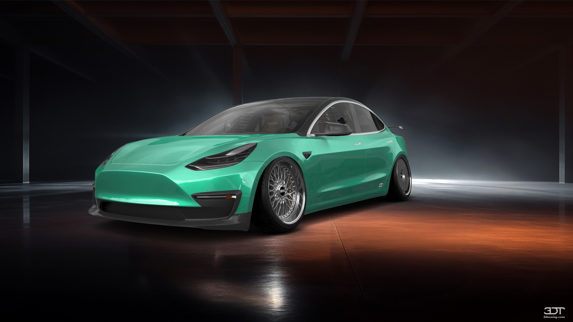 Tesla Model 3 4 Door Saloon 2017 tuning