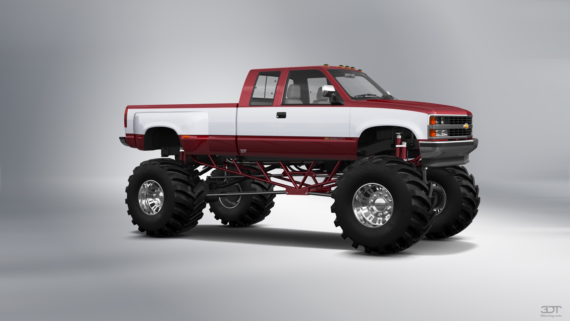Chevrolet K3500 Extended Cab Pickup Truck 1988 tuning