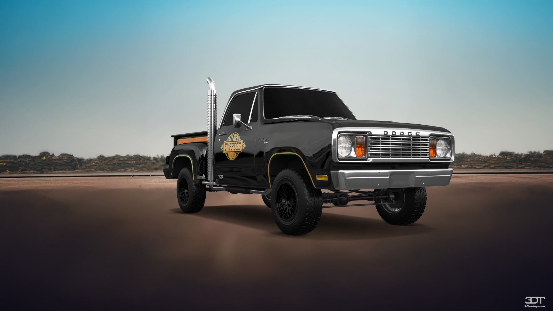 Dodge Lil Red Express 2 Door pickup truck 1978