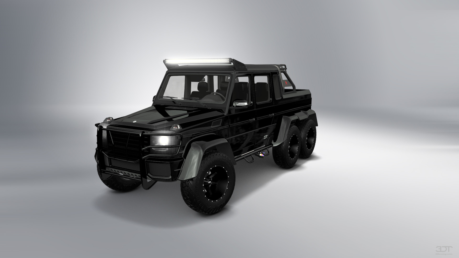 Mercedes G 63 AMG 6x6 4 Door pickup truck 2013 tuning