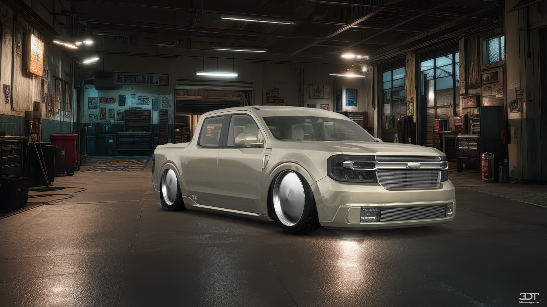 Ford Maverick 4 Door pickup truck 2022 tuning