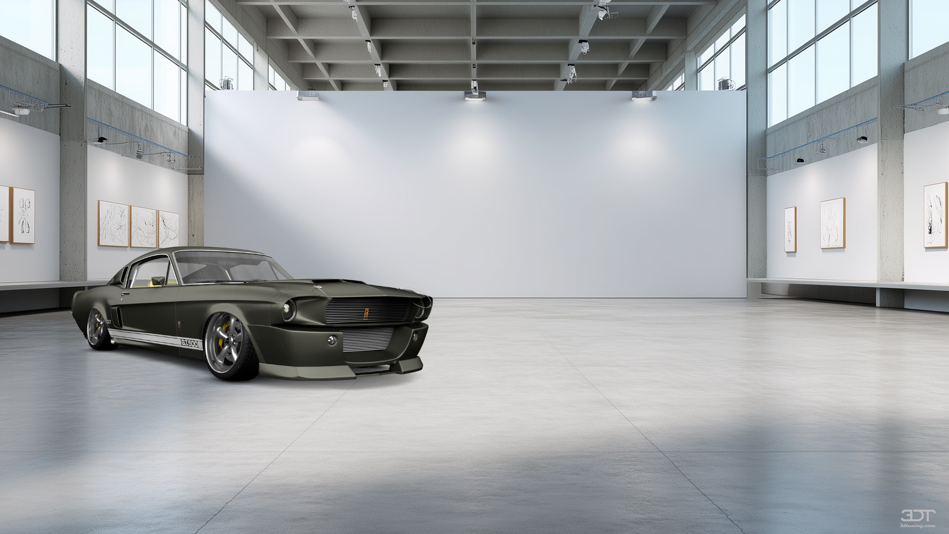 Mustang GT500 2 Door Coupe 1968 Images