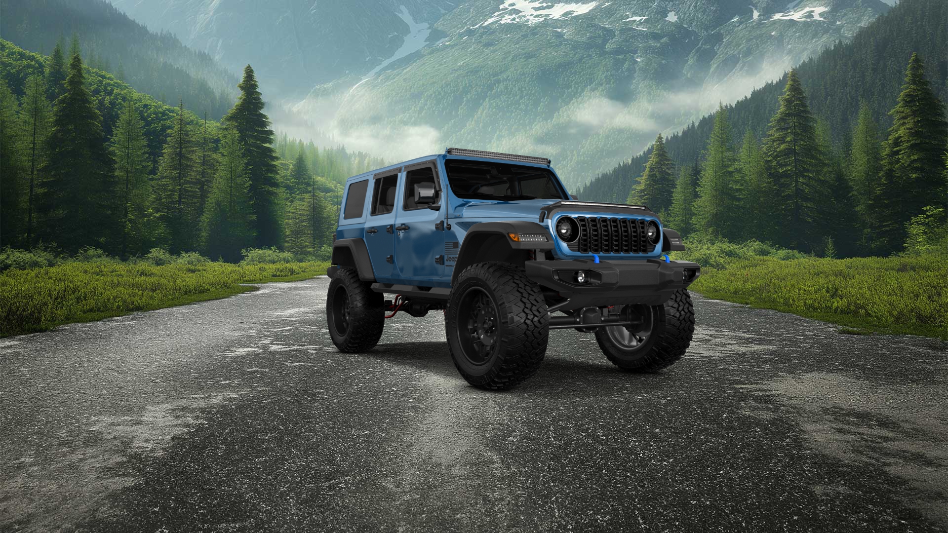 Jeep Wrangler JL 4 Door SUV 2024 tuning
