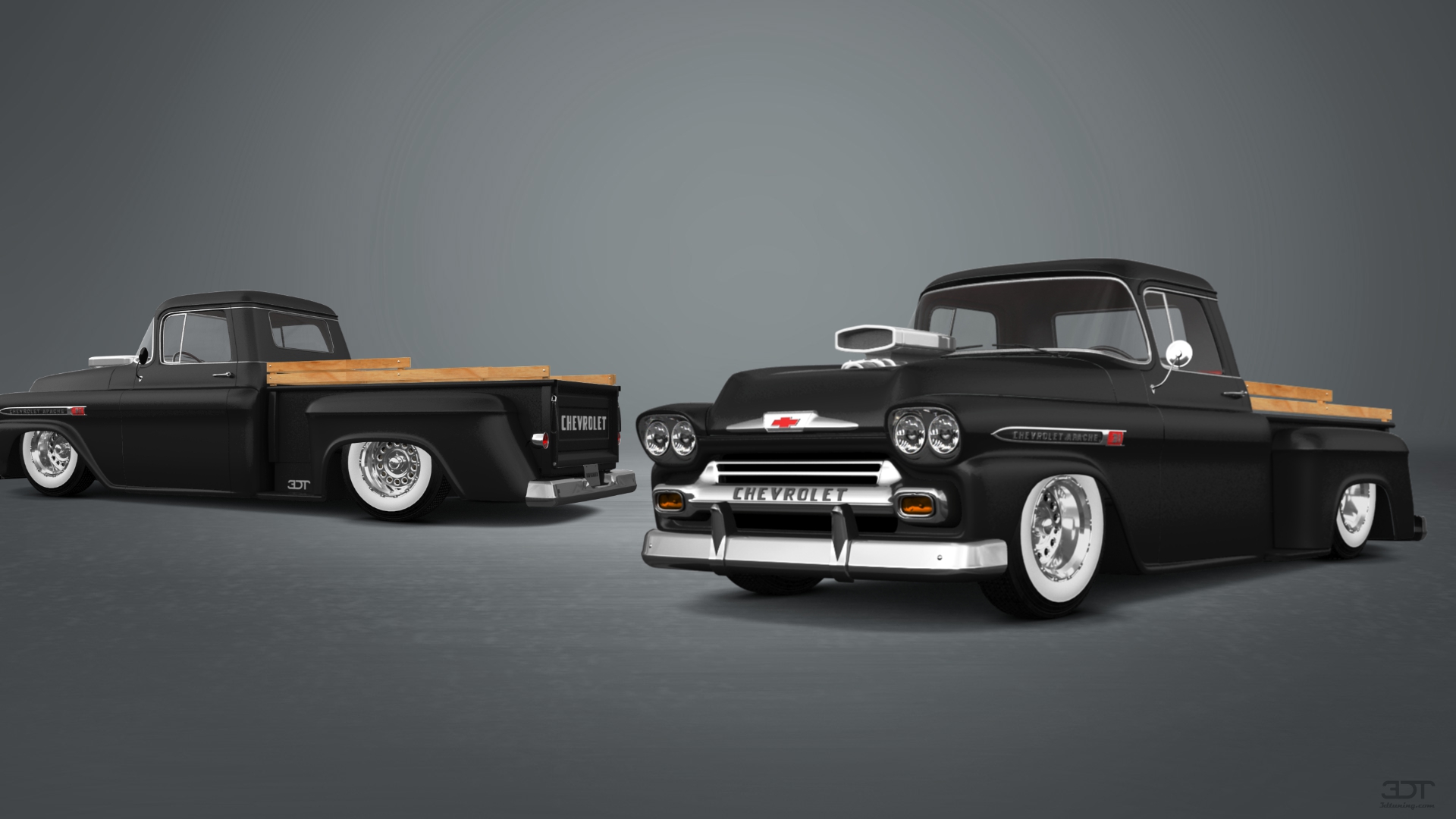 Chevrolet Apache Stepside 2 Door pickup truck 1959