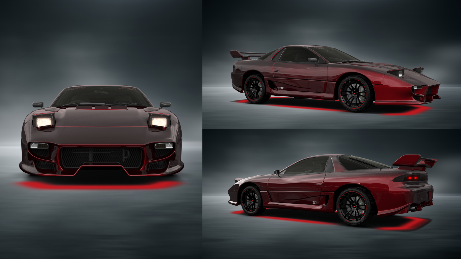 Tuning Mitsubishi 3000GT 2 Door Coupe 1991