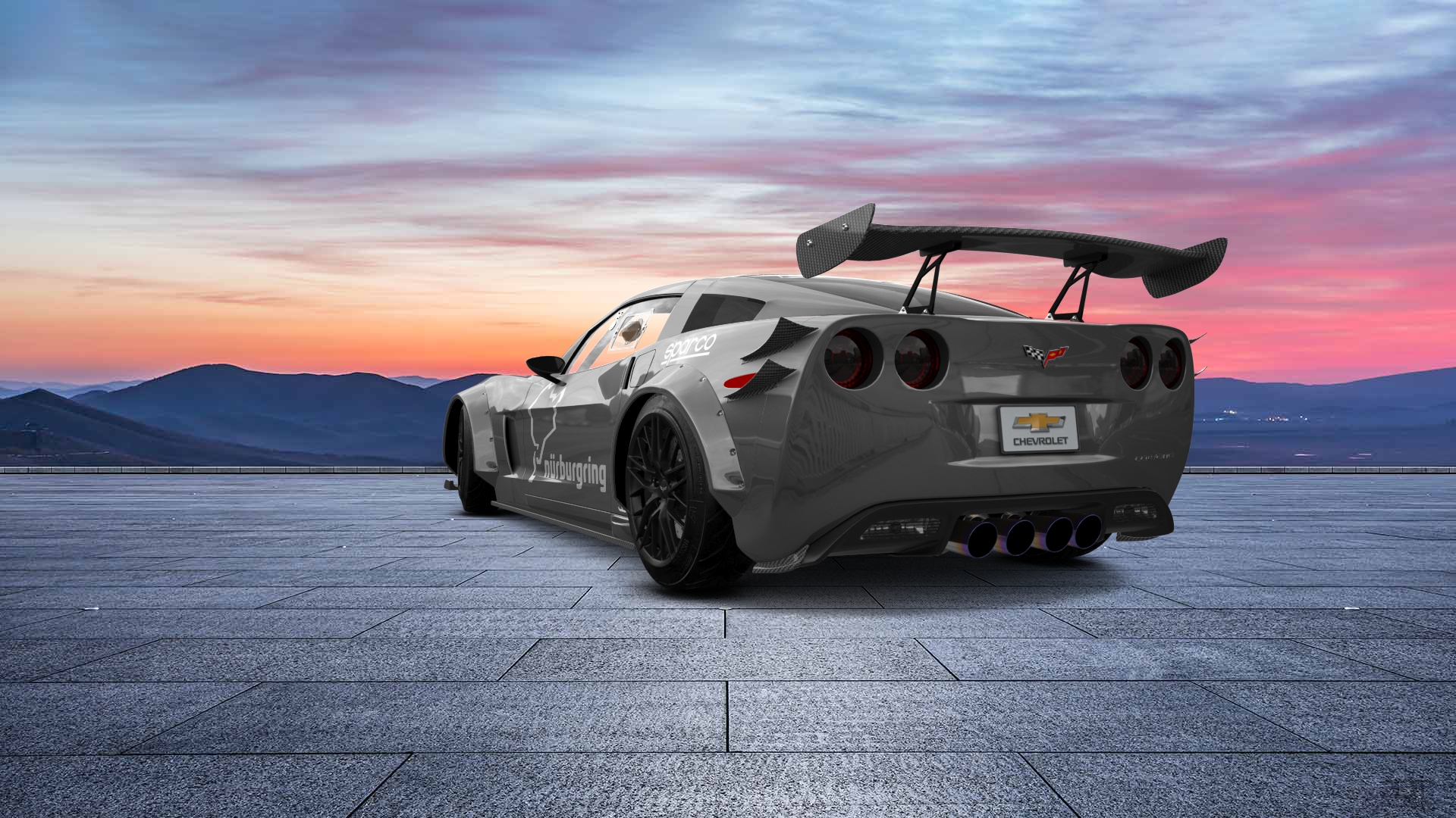 Chevrolet Corvette 2 Door Coupe 2004 Images