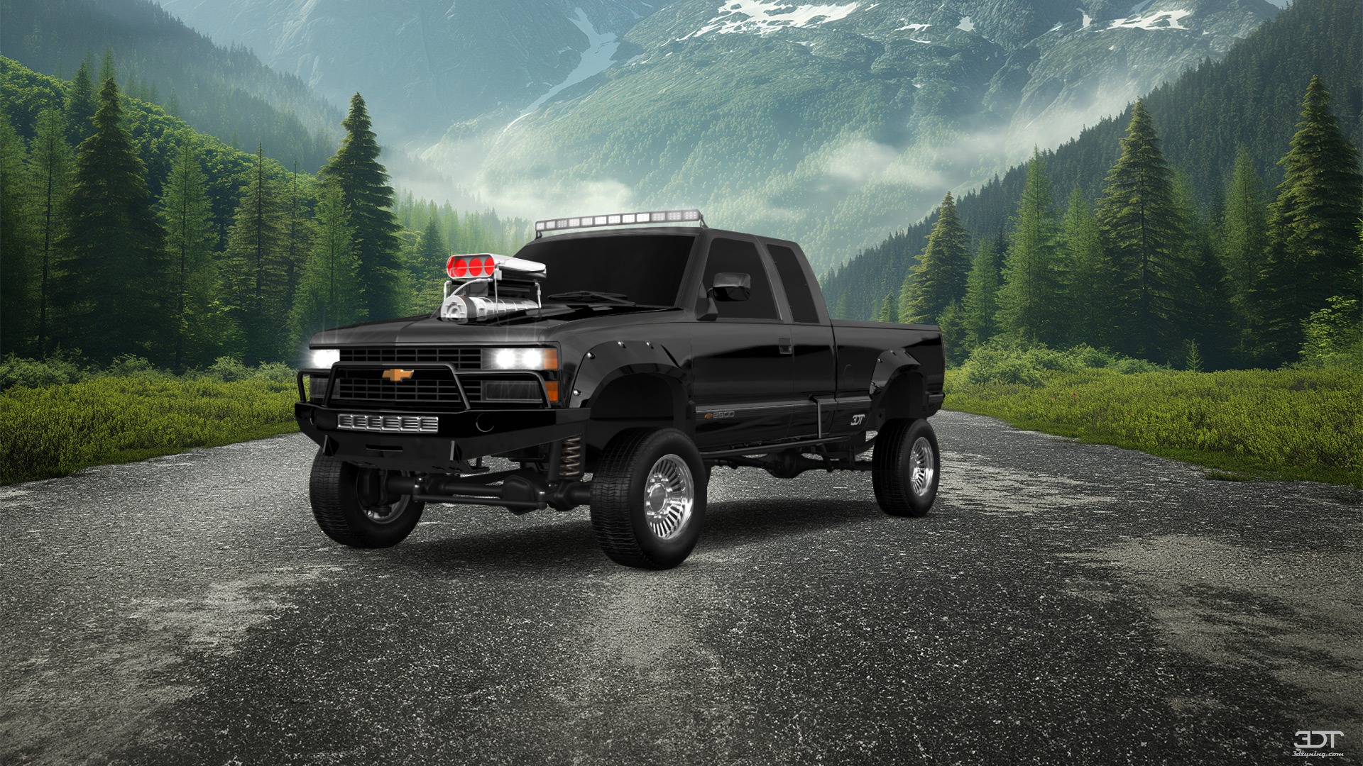 Chevrolet K2500 Extended Cab Pickup 1989
