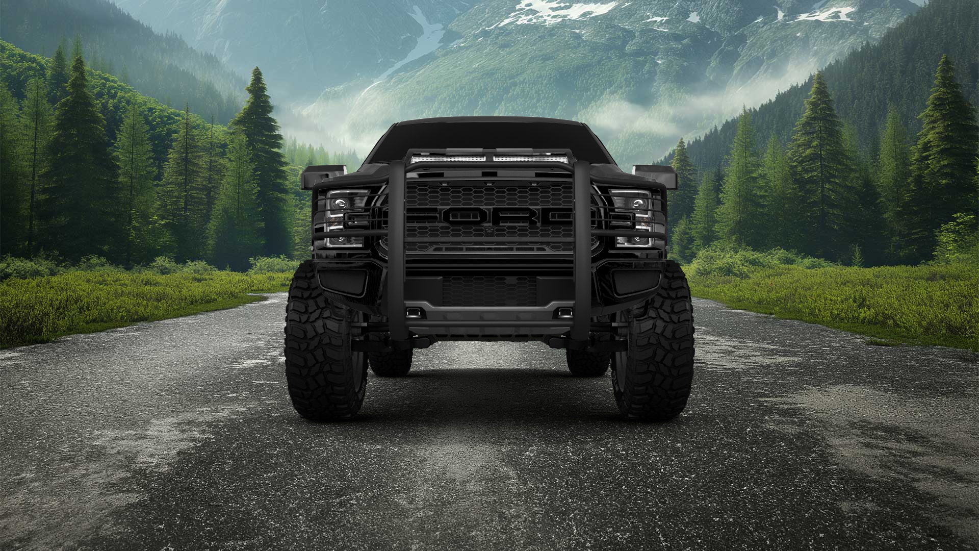 Ford F-150 Raptor 4 Door pickup truck 2017