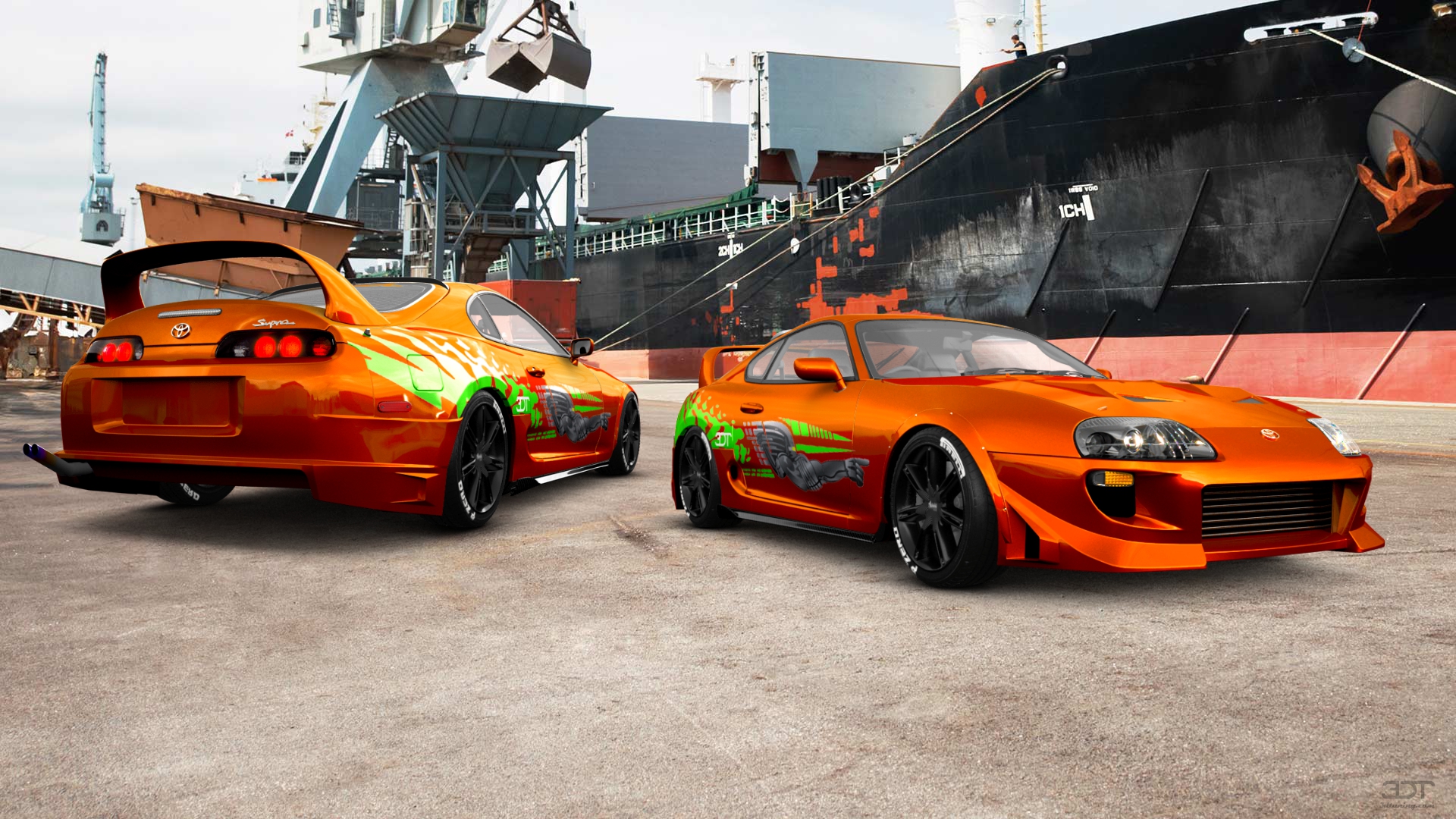 Toyota Supra 2 Door Coupe 2000 tuning